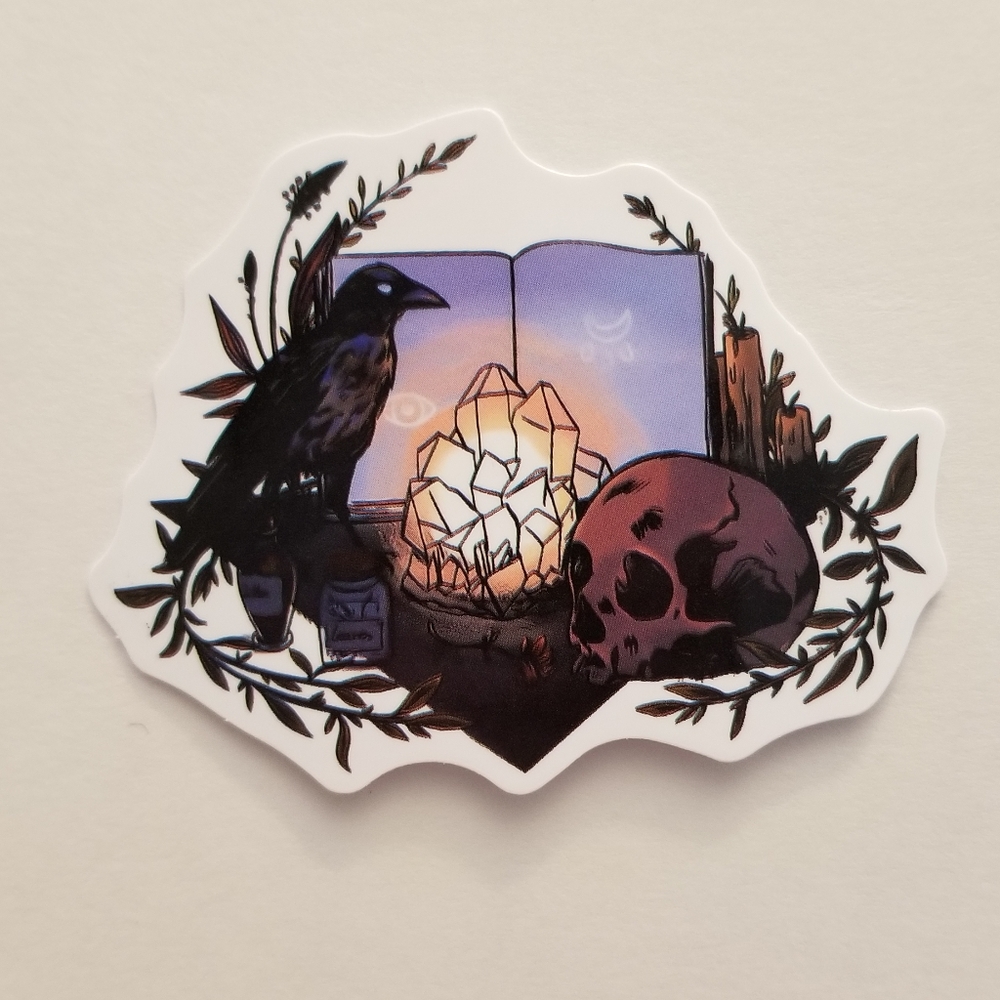 10/$10 Witchy Setup Aesthetic Sticker